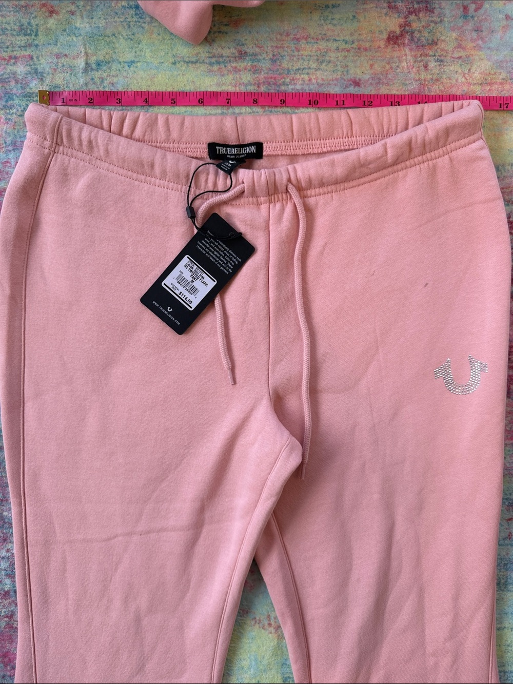 True Religion Pink Hoodie & Jogger Set - Picture 12 of 16